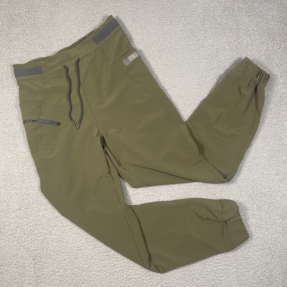 GYMSHARK Olive Green Women's Jogger Pants